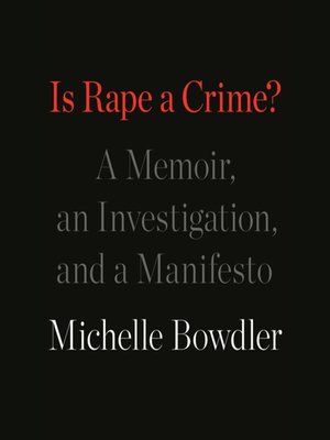 cover image of Is Rape a Crime?